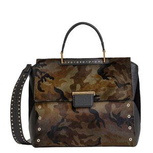 Furla Artesia camo print Satchel